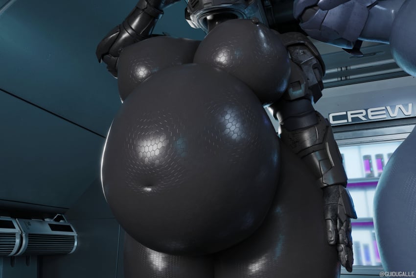 2girls 5_fingers abs areola areolae ass belly belly_bulge big_ass big_belly big_belly_bulge big_breasts big_butt big_thighs bodysuit breasts busty child_bearing_hips cleavage dat_ass female female_focus female_spartan_(halo) gloves guidugalle guimontag halo_(series) halo_reach helmet hi_res high_heels highres hips hourglass_figure huge_ass huge_butt indoors large_ass large_breasts large_butt large_thighs lizzy_(guimontag) mask masked masked_female microsoft midriff navel nipples platform_heels practically_nude pregnant pregnant_female pussy round_ass saluting skin_tight skin_tight_suit spartan_(halo) spartan_iii_(halo) thick_thighs thighs tight_clothing toes train_interior vagina voluptuous wide_hips