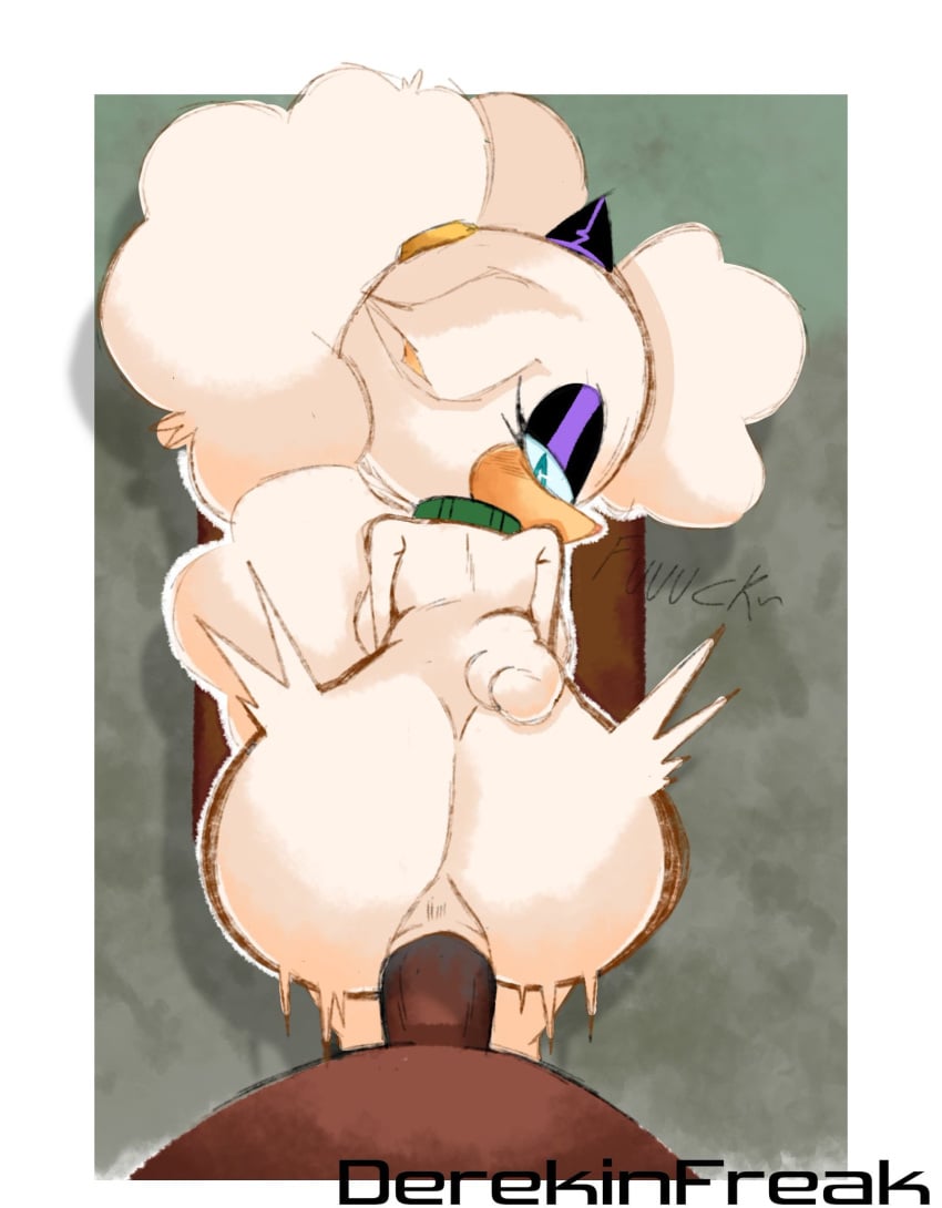 1boy 1girls 2d 2d_(artwork) ass big_ass bubble_butt dat_ass derekin4k doggy_style eyelashes female from_behind from_behind_position huge_ass idw_comics idw_publishing lanolin_the_sheep large_ass mobian_(species) mobian_sheep png sex sheep sonic_(series) sonic_the_hedgehog_(comics) sonic_the_hedgehog_(idw) sonic_the_hedgehog_(series) thick_ass thighs