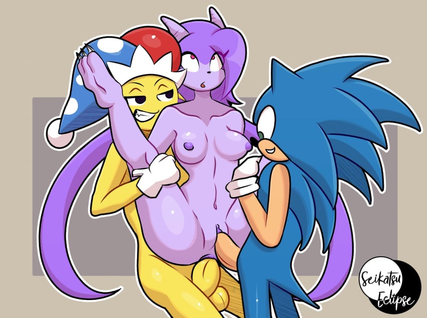 ahe_gao alien anthro aquatic_dragon crossover double_penetration dragon eastern_and_western_character female female_protagonist freedom_planet hedgehog male male_protagonist nude nude_female nude_male sash_lilac seikatsueclipse sonic_(series) sonic_the_hedgehog sonic_the_hedgehog_(series) spark_(spark_the_electric_jester) spark_the_electric_jester threesome video_games water_dragon