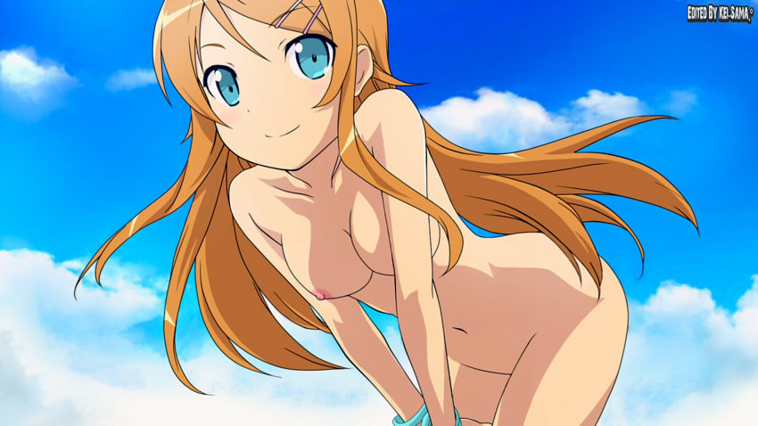 beach blue_eyes female female_only human kei-sama kirino_kosaka my_little_sister_can't_be_this_cute ore_no_imouto_ga_konna_ni_kawaii_wake_ga_nai solo