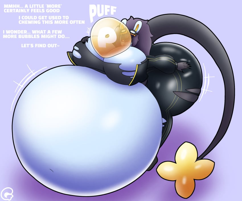 ass_expansion big_ass big_breasts breast_expansion breasts bubble_butt cleavage female furry gballoon huge_ass huge_breasts inflation luxray pokemon pokemon_(species) ripped_clothing tagme thick_thighs wide_hips