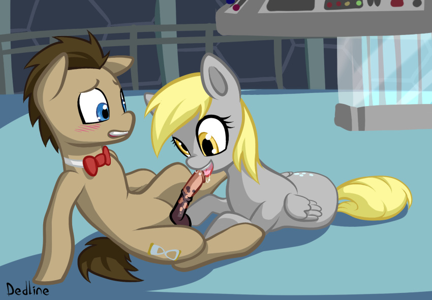 dedline derpy_hooves doctor_whooves friendship_is_magic my_little_pony smooth_skin