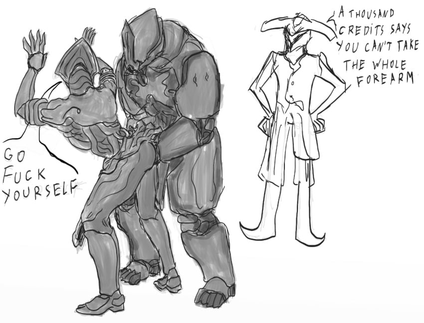 fisting gay loki_(warframe) male male_only rhino_(warframe) tagme volt_(warframe) warframe yaoi