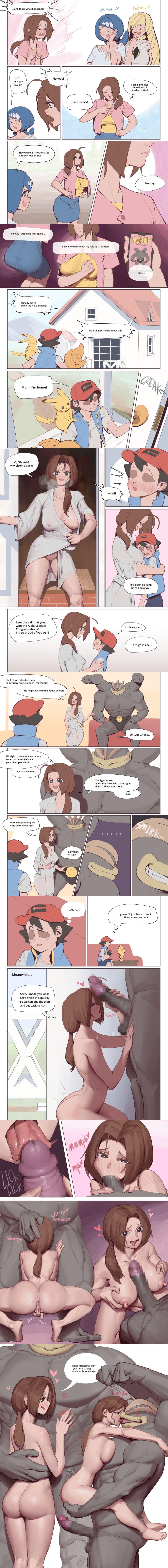 Ash Ketchum (Lana'S Mother (Pokemon)) Rule 34 Image