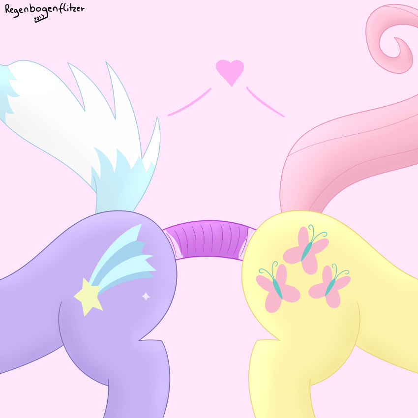 cloud_chaser_(mlp) fluttershy_(mlp) friendship_is_magic my_little_pony regenbogenflitzer straight_hair