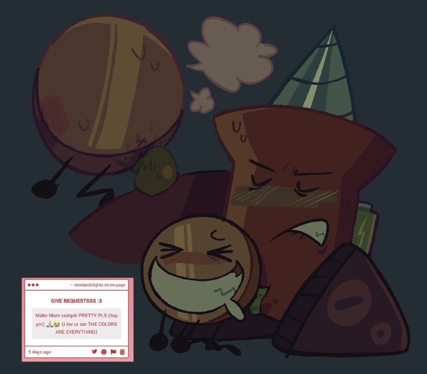 Coiny (Battle For Dream Island) Rule 34 Image