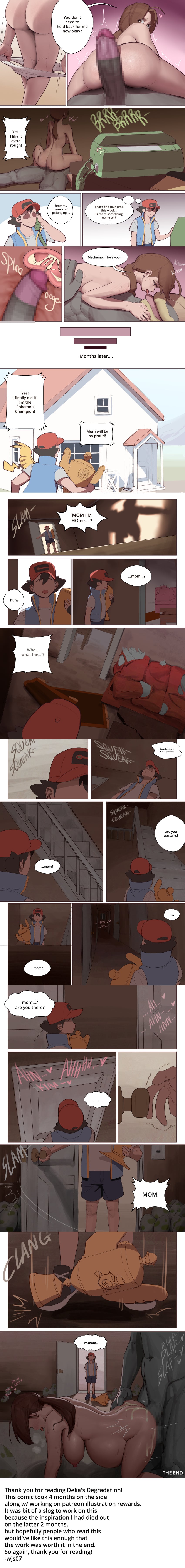 Delia Ketchum (Pokemon) Rule 34 Image