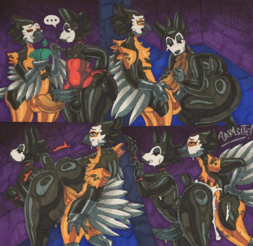 Wolf (Parasitedeath) Rule 34 Image