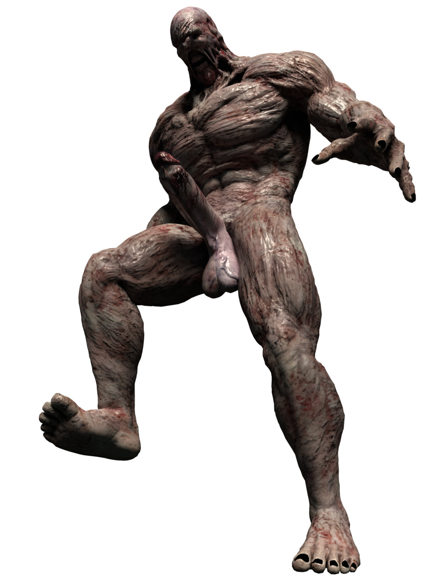 foot_fetish male_only nemesis nemesis_(resident_evil) resident_evil resident_evil_3