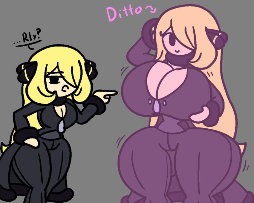 Cynthia (Pokemon) Rule 34 Image