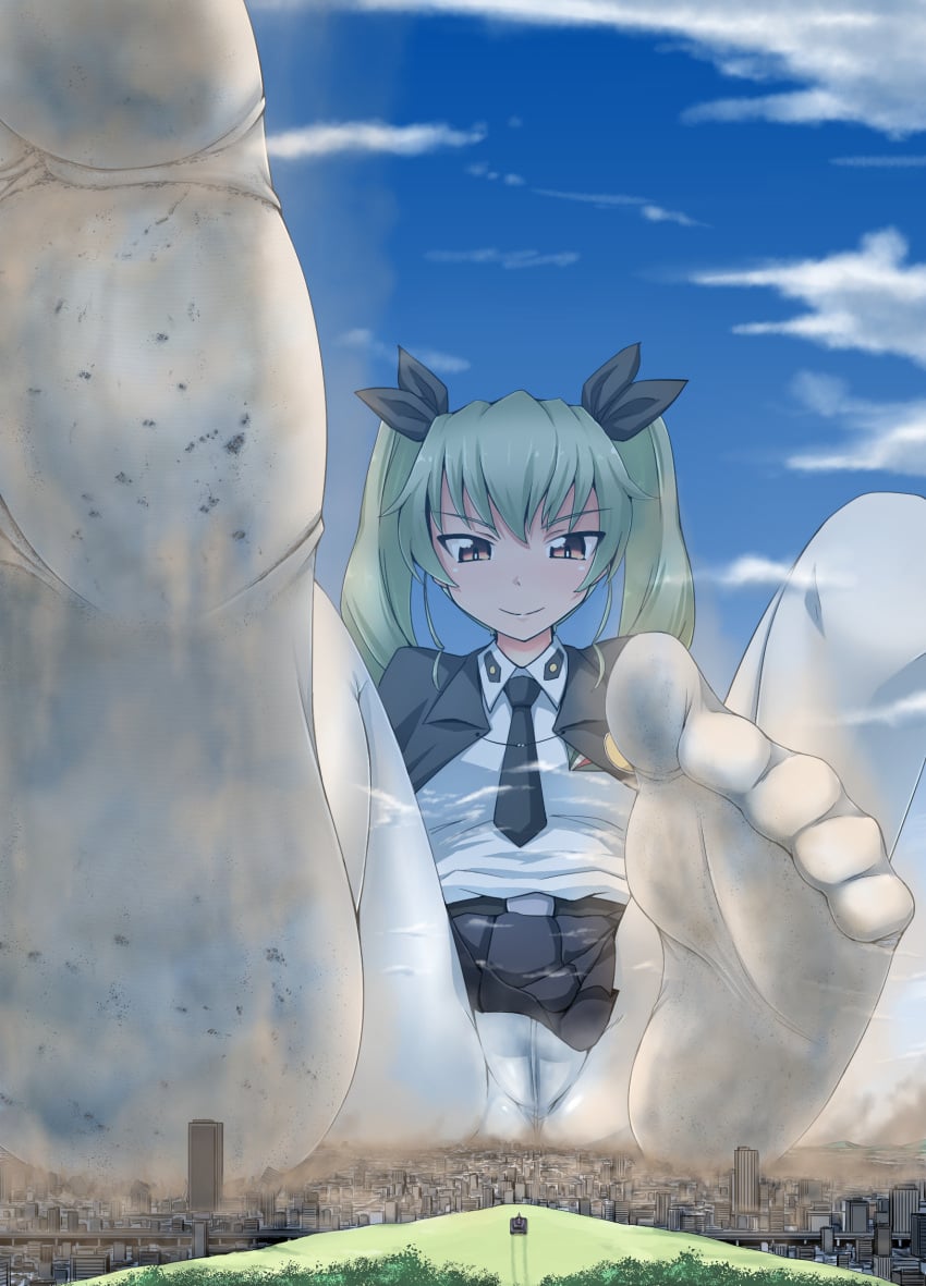 Anchovy (Girls Und Panzer) Rule 34 Image
