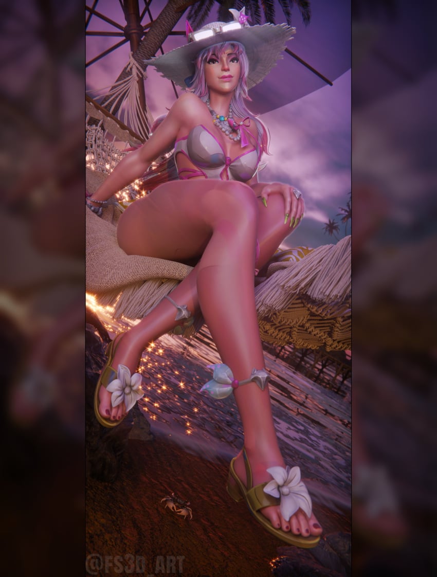 White Fox (Coastal Kumiho) Rule 34 Image