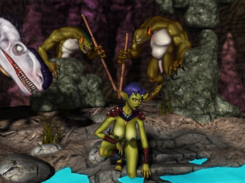 female goblin goblin_female humanoid tagme umbrafox