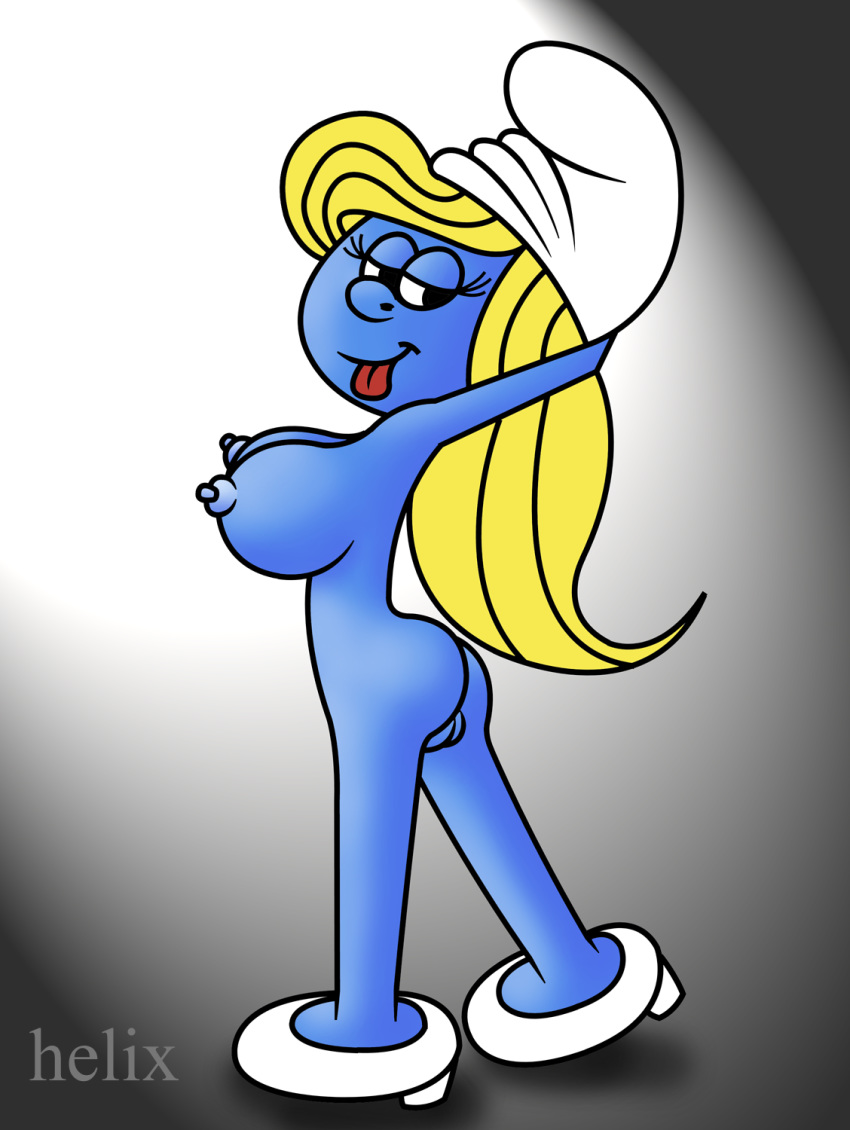 alternate_breast_size helix smurfette tagme the_smurfs