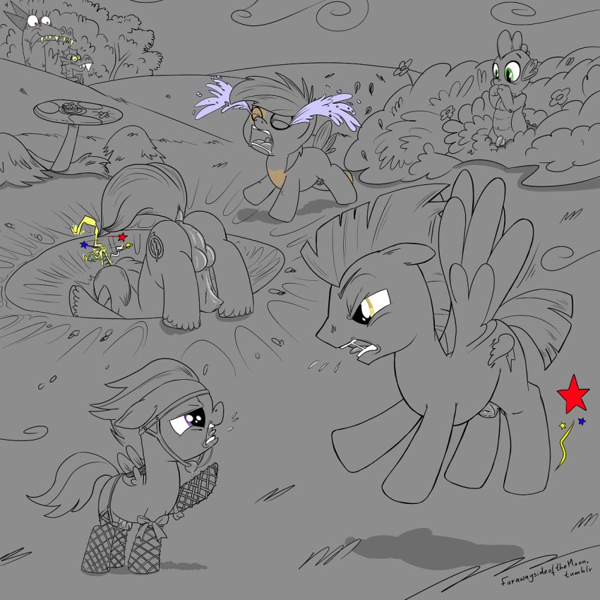 crackle_(mlp) friendship_is_magic garble_(mlp) my_little_pony pipsqueak_(mlp) rumble_(mlp) smooth_skin smudge_proof spike_(mlp) thunderlane_(mlp)