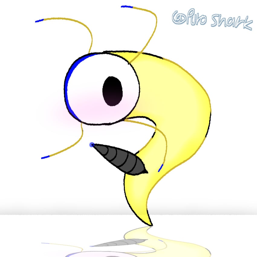 non-human non-human_only non-human_penis one_eye overseer_(rain_world) penis rain_world simple_background toony yellow_body