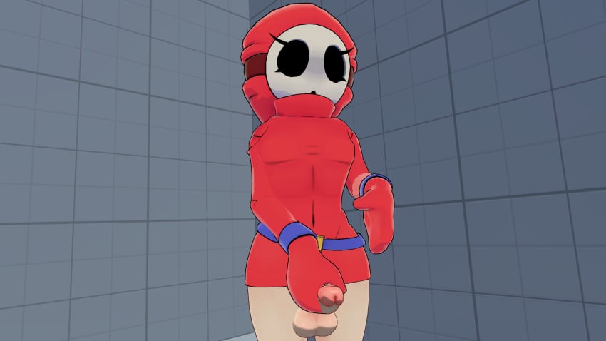 clothed femboy grabbing_penis penis shy_guy vrchat