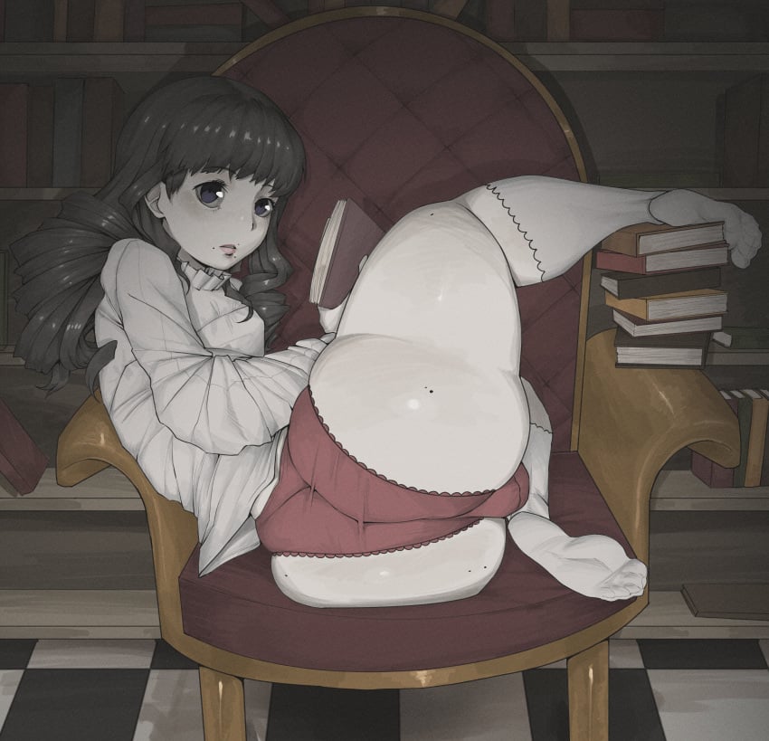 1futa 2026 2d 2d_(artwork) absurd_res absurdres ass ass_focus back_view balls ballsack bangs beauty_mark big_ass big_butt black_eyes black_hair bubble_ass bubble_butt bulge bulge_under_clothes butt butt_focus clothed clothing cock curvaceous curvy curvy_body curvy_figure dick dickgirl dickgirl_only fear_and_hunger fear_and_hunger:_termina feet feet_up genitals hi_res highres intersex intersex_only kyokeer large_ass large_butt leggings legwear light_skin long_hair marina_(fear_and_hunger) mole mole_on_ass mole_under_mouth pale_skin panties penis rear_view revealing_clothes skimpy skimpy_clothes soles soles_of_feet_in_socks stockings straight_hair testicles thick thick_ass thick_legs thick_penis thick_thighs thigh_highs thighhighs thighs toes trans trans_woman transfem transgender transgender_woman voluptuous voluptuous_body