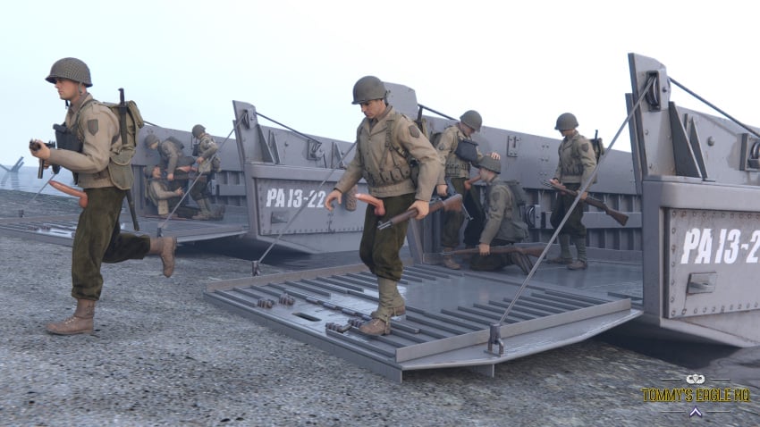 anal anal_sex army battle blowjob d-day erection exhibitionism fucked_from_behind gay gay_male gay_sex jerking_off jerkingoff masturbation medal_of_honor_airborne military normandy oral oral_sex outdoors soldier soldiers spitroast tommys_eagle_hq uniform ww2