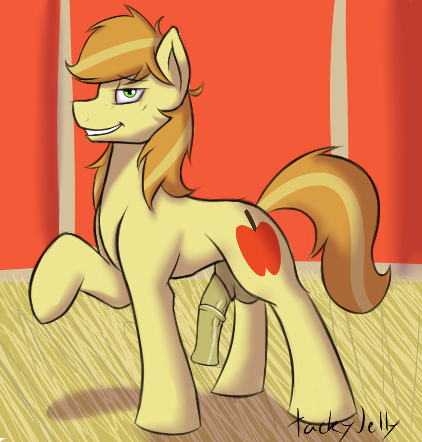 braeburn_(mlp) earth_pony equine friendship_is_magic fur horse male male_only my_little_pony pony solo tackyjelly tagme