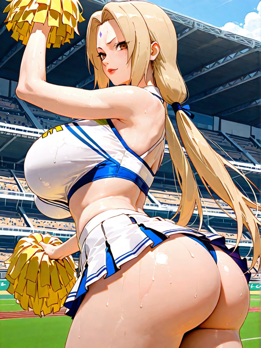 Millennium Cheerleader Outfit (Blue Archive) Rule 34 Image