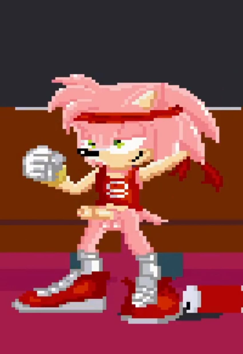 Amy Rose (Project X Love Potion Disaster) Rule 34 Image