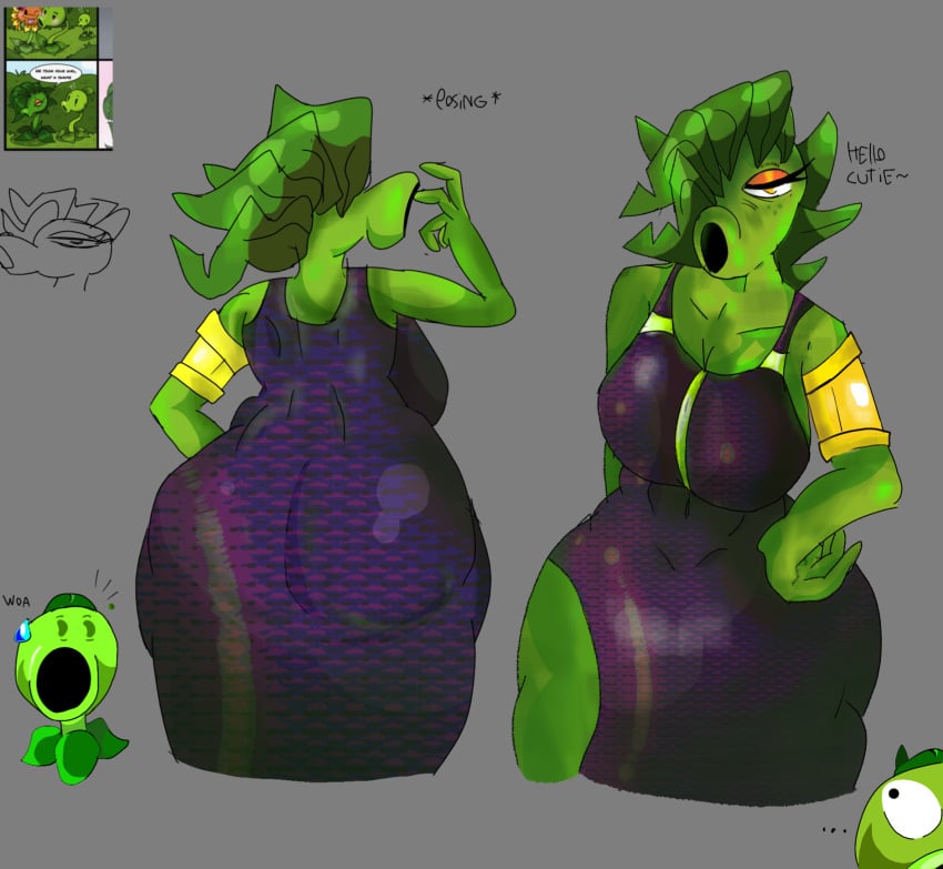 Peashooter (Pvz) Rule 34 Image