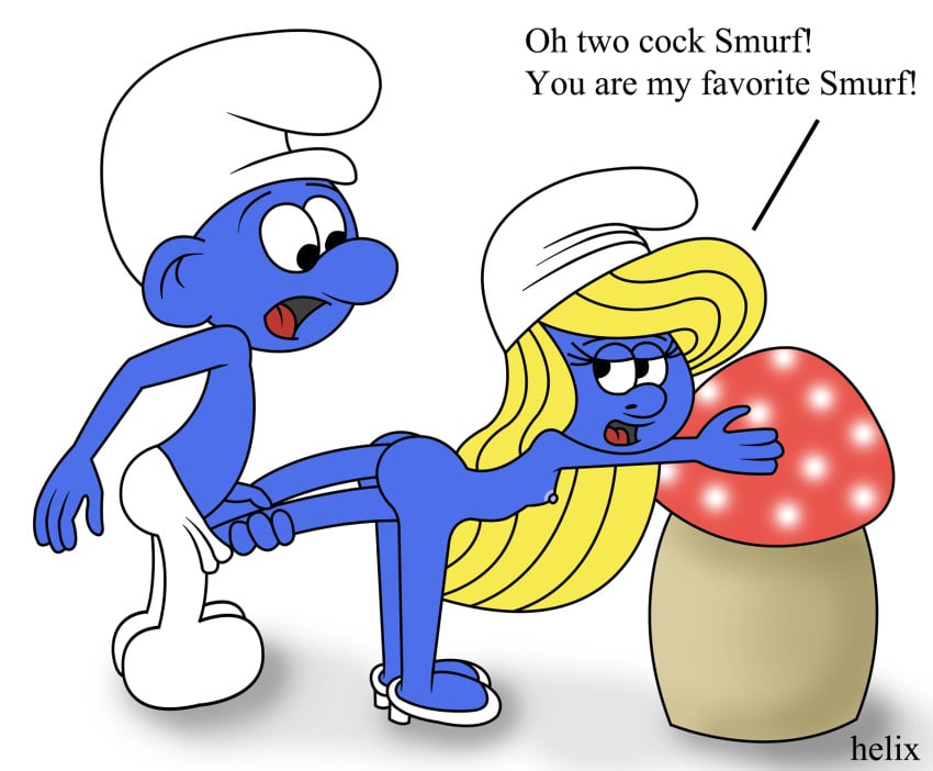 helix smurfette tagme the_smurfs