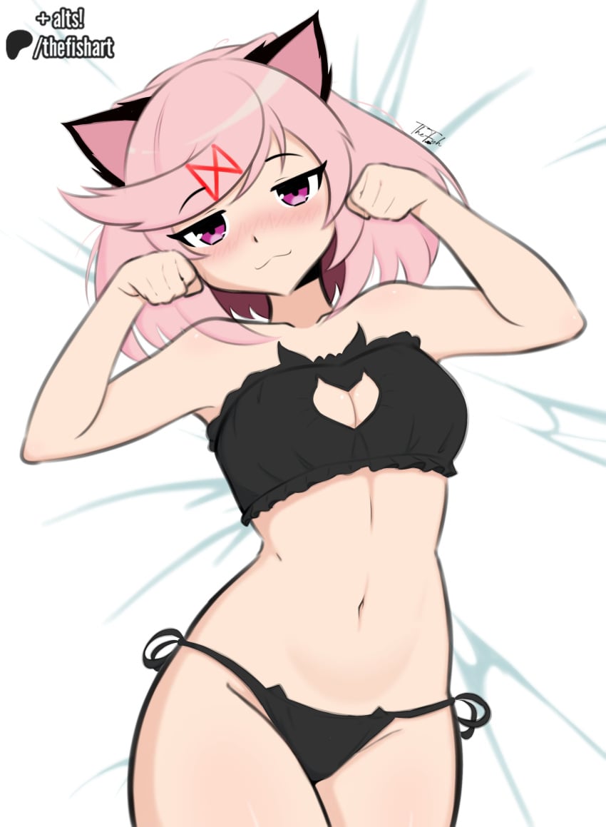 Natsuki (Doki Doki Literature Club) Rule 34 Image