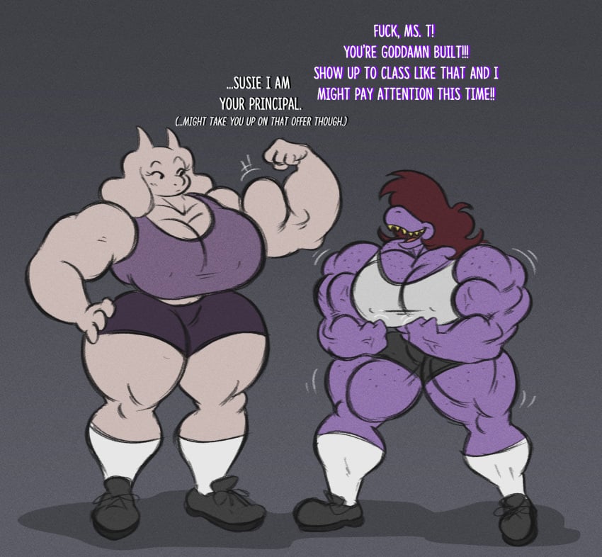Susie (Deltarune) Rule 34 Image