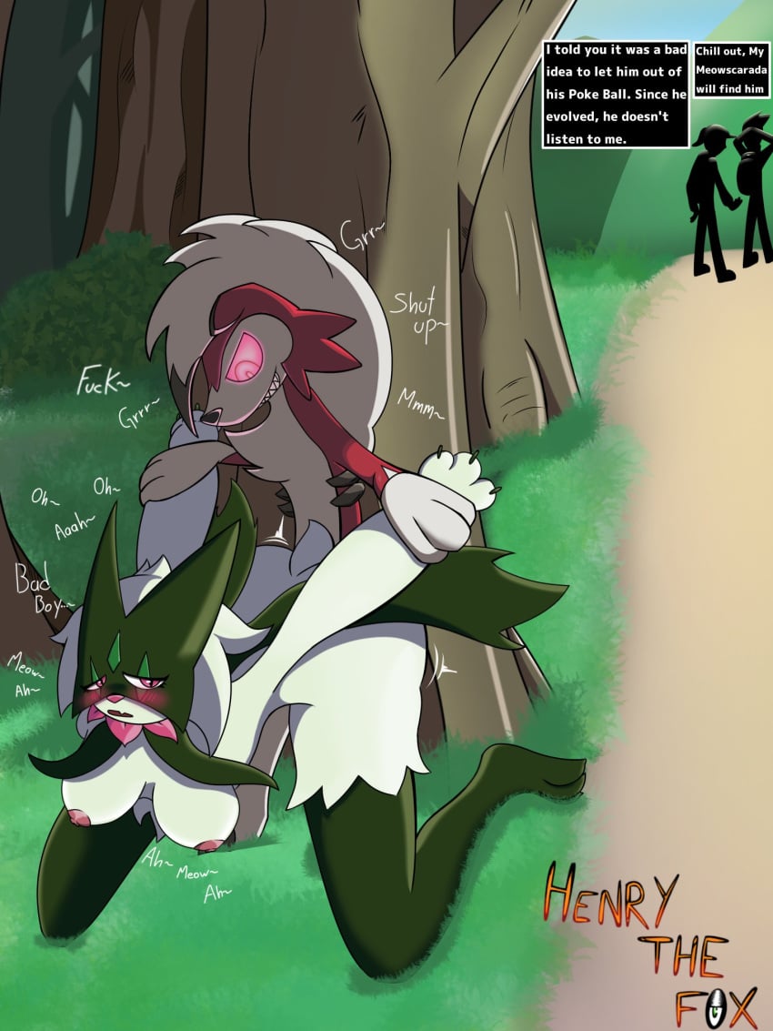 Meowscarada (Pokemon) Rule 34 Image