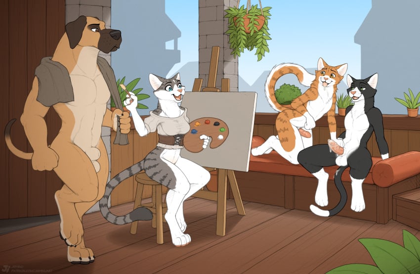 Painting (Action) Rule 34 Image