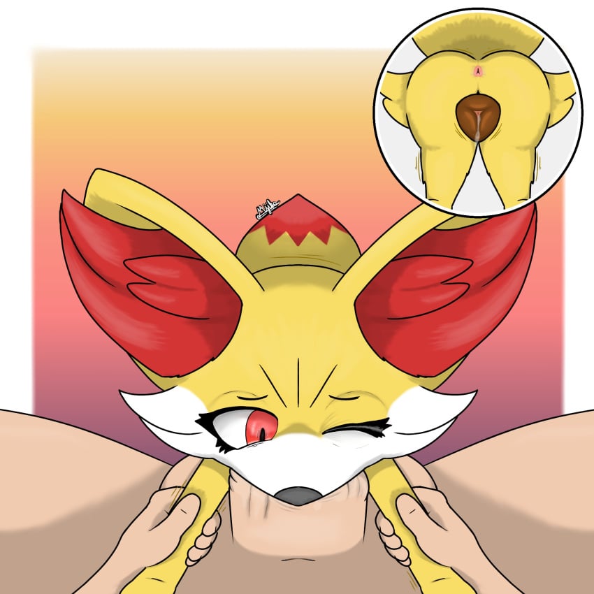 2025 anus arm_grab ass balls bodily_fluids canid canine deep_throat duo eyelashes fellatio female fennec_fox fennekin feral first_person_view forced forced_oral fox fur generation_6_pokemon genital_fluids genitals hi_res human interspecies majika male male/female mammal multicolored_body multicolored_fur nintendo nude one_eye_closed oral oral_penetration paws penetration penile penis pokemon pokemon_(species) pokephilia pov_blowjob red_body red_eyes red_fur sex size_difference smaller_female smaller_feral smaller_penetrated tail true_fox twitching vaginal_fluids vein veiny_penis vulva white_body white_fur white_sclera yellow_body yellow_fur zoophilia