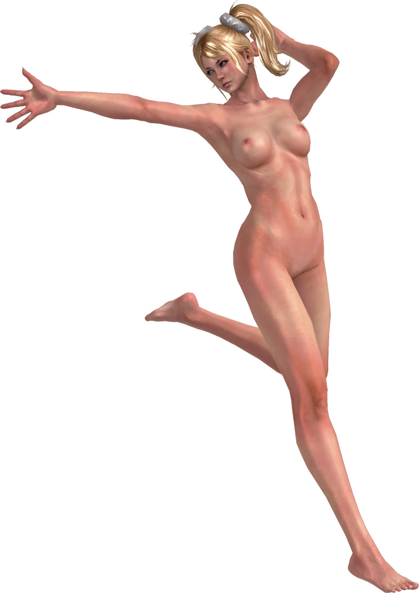 3d alpha_channel breasts female female_only garry's_mod human jakebcha juliet_starling lollipop_chainsaw nipples nude pussy solo transparent_background