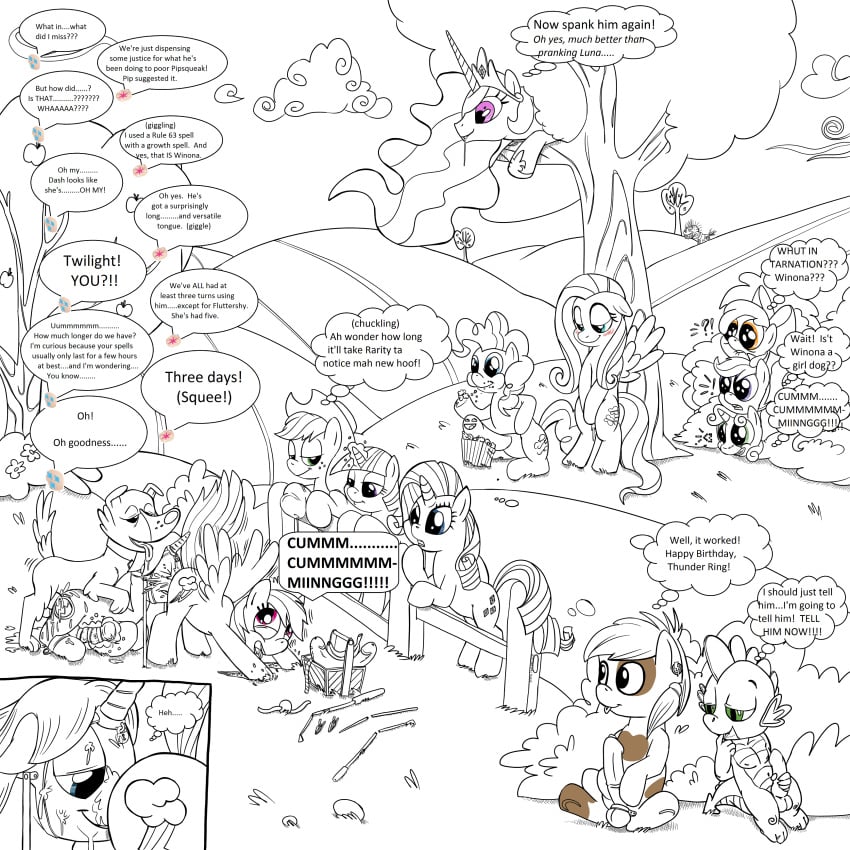 7boys 7girls apple_bloom_(mlp) applejack_(mlp) crossover cutie_mark_crusaders emmitt_nervend female fluttershy_(mlp) freakazoid friendship_is_magic male mane_six_(mlp) monophallia my_little_pony penis penis_arm penis_limb pinkie_pie_(mlp) pipsqueak princess_celestia_(mlp) rainbow_dash_(mlp) rarity_(mlp) rule_63 scootaloo_(mlp) smooth_skin smudge_proof spike_(mlp) sweetie_belle_(mlp) twilight_sparkle_(mlp) winona