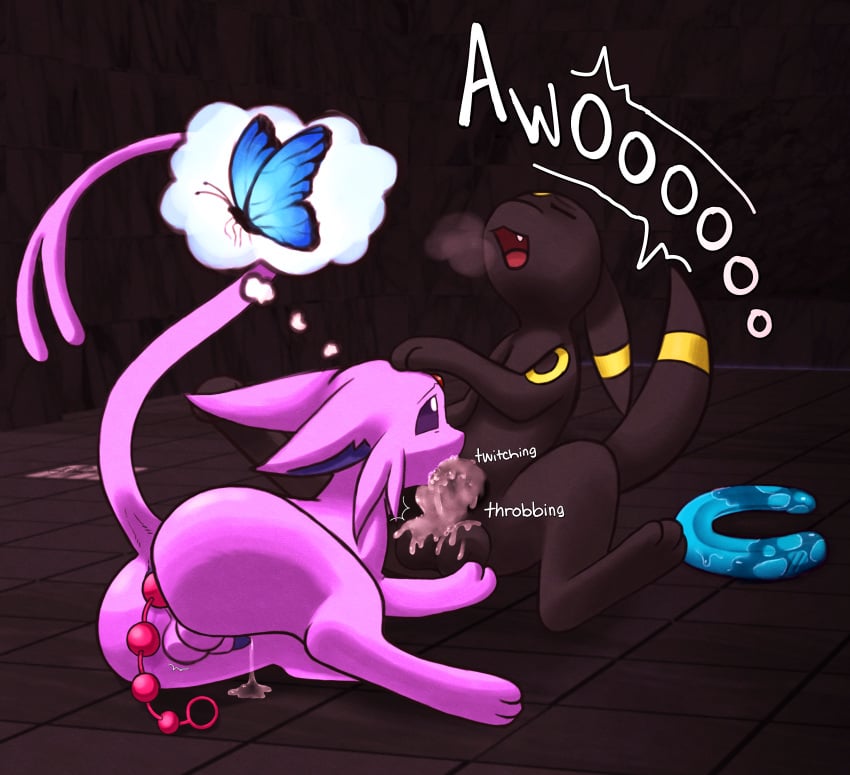 absurd_res anal anal_beads anal_beads_in_ass anal_sex animal_genitalia animal_penis anus arthropod ass ball_size_difference balls big_butt bodily_fluids butterfly canine_genitalia canine_penis closed_eyes comic cum cum_in_mouth cum_inside cum_overflow curling_toes daydream digital_media_(artwork) dildo dominant dominant_male double_dildo dungeon duo eeveelution ejaculation erection espeon excessive_cum excessive_genital_fluids feet fellatio feral generation_2_pokemon genital_fluids genitals half-erect hand_on_balls hand_on_head hi_res howl insects leaking_precum lepidopteran lolpiss looking_at_another looking_pleasured lube lying male male/male nintendo nude object_in_ass onomatopoeia oral orgasm orgasm_face paws penetration penile penis penis_size_difference pokemon pokemon_(species) precum questionable_consent raised_tail sex sex_toy sex_toy_in_ass sex_toy_insertion sheath sound_effects spread_legs spreading steamy_breath submissive submissive_male tail text thought_bubble umbreon