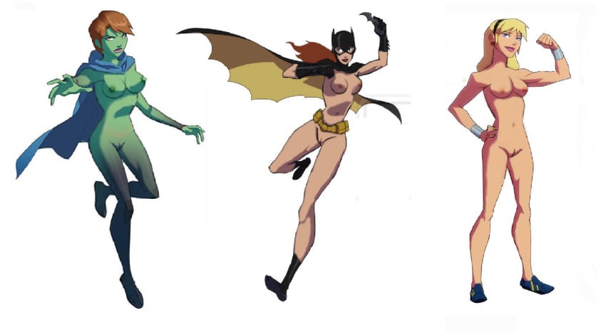 barbara_gordon batgirl batgirl_(young_justice) batman_(series) breasts cassie_sandsmark dc_comics dcau earth_16 espioartwork female m'gann_m'orzz miss_martian wonder_girl wonder_girl_(cassie_sandsmark) wonder_woman_(series) young_justice young_justice:_invasion young_justice_(cartoon)