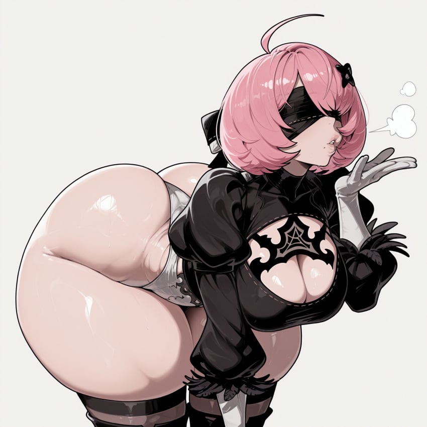 2b (Nier:Automata) (Cosplay) Rule 34 Image