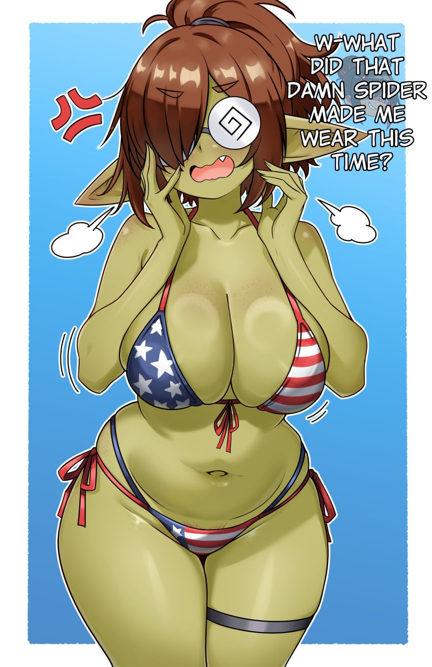 American Flag Bikini Rule 34 Image