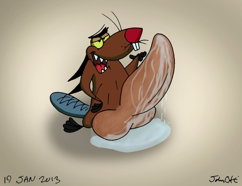 2013 angry_beavers daggett hyper hyper_penis johnofe male_only tagme what