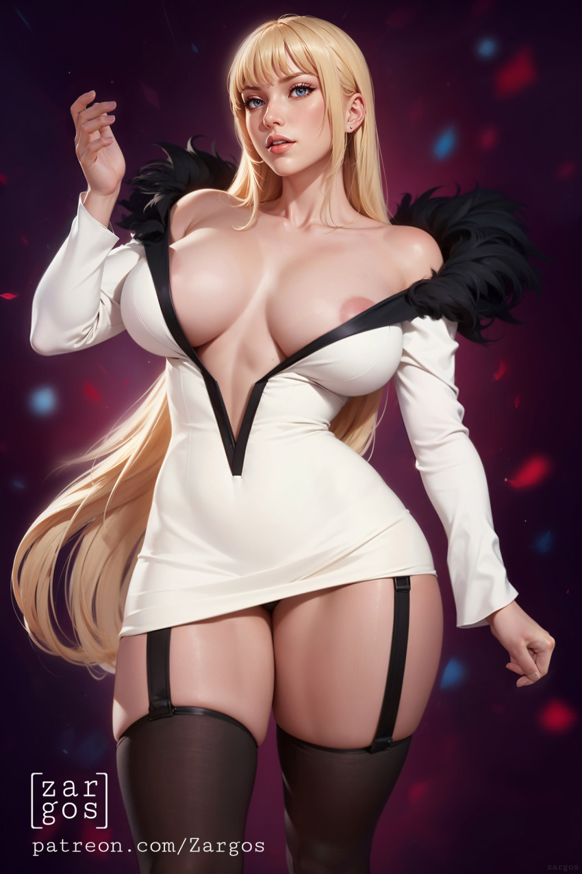 1girls ai_generated big_breasts black_panties blonde_hair blue_eyes boots breasts cleavage dress emilie_de_rochefort high_heel_boots huge_breasts large_breasts long_hair looking_at_viewer namco sitting solo solo_female solo_focus stable_diffusion tekken tekken_5_dark_resurrection tekken_6_bloodline_rebellion tekken_7 tekken_8 tekken_tag_tournament_2 thick_thighs zargos