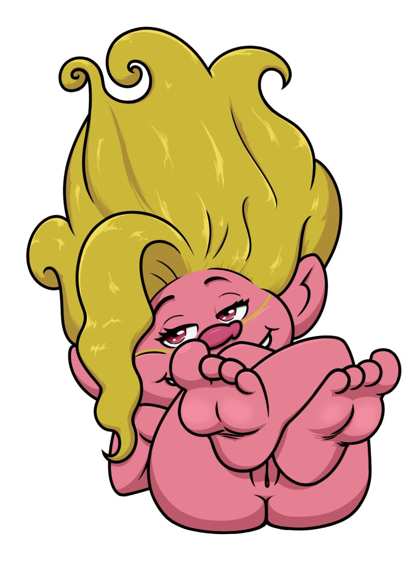 1girls ass barefoot butt dreamworks feet female female_only highres long_hair messy_hair naked naughty_face nude presenting pussy smile spread_legs takeshi1000 toes trolls_(film) trolls_band_together universal_pictures universal_studios vagina viva_(trolls)