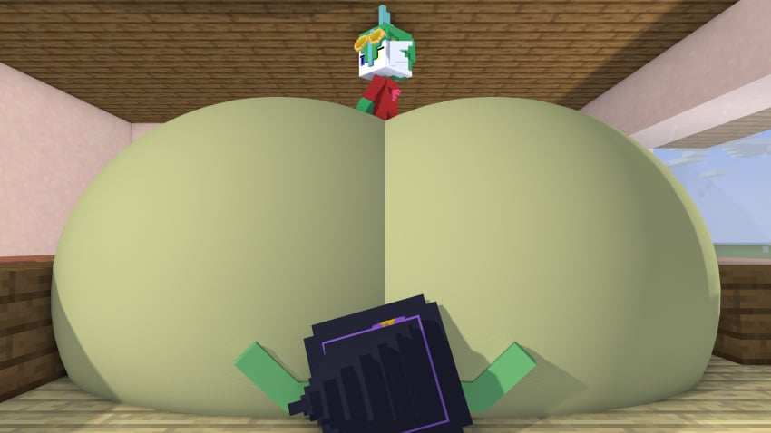 1boy 1girls 3d ass big_ass bubble_butt colossal_ass enormous_ass facesitting female femboy gallade gardevoir gigantic_ass heterochromia huge_ass hyper_ass large_ass looking_back male male_focus massive_ass minecraft nintendo pokemon pokemon_(species) salsa_lele sunglasses_on_head thick_ass thick_thighs vanessa_(zer0264) wide_hips witch_hat