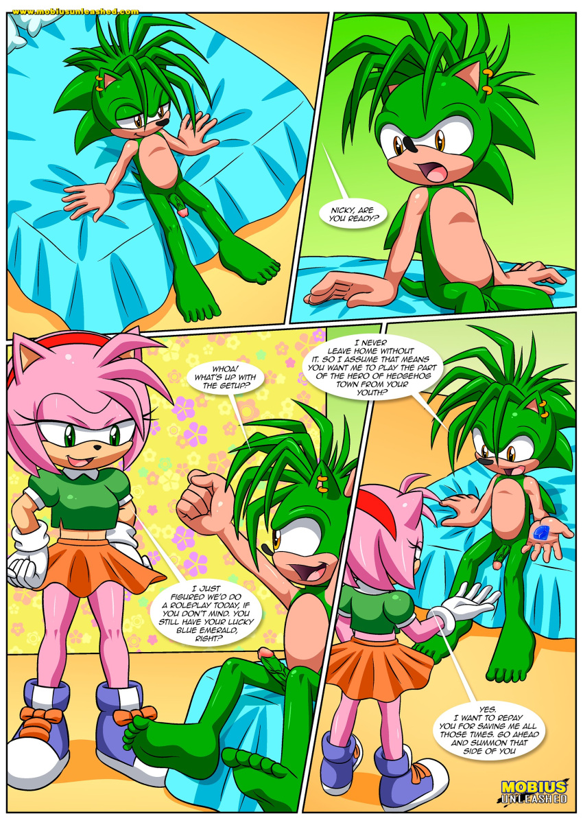 amy_rose anthro bbmbbf comic female male male/female manic_the_hedgehog mobian_mating_season_(comic) mobius_unleashed palcomix penis sega sonic_(series) sonic_the_hedgehog_(series)