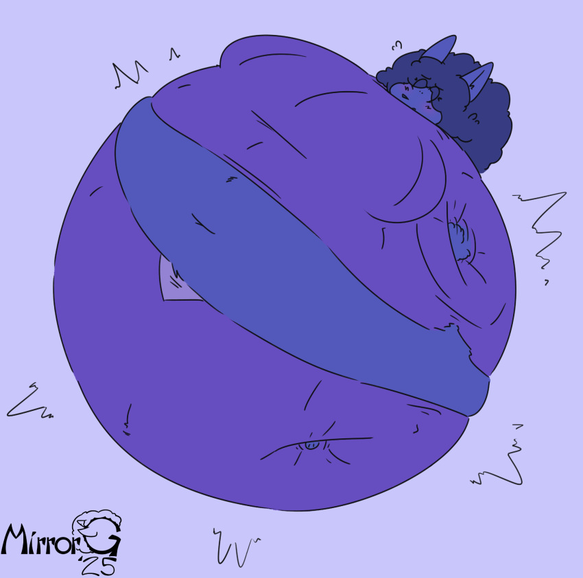 big_breasts blueberry_inflation breasts female furry huge_breasts inflation mirrorgs tagme thick_thighs wide_hips