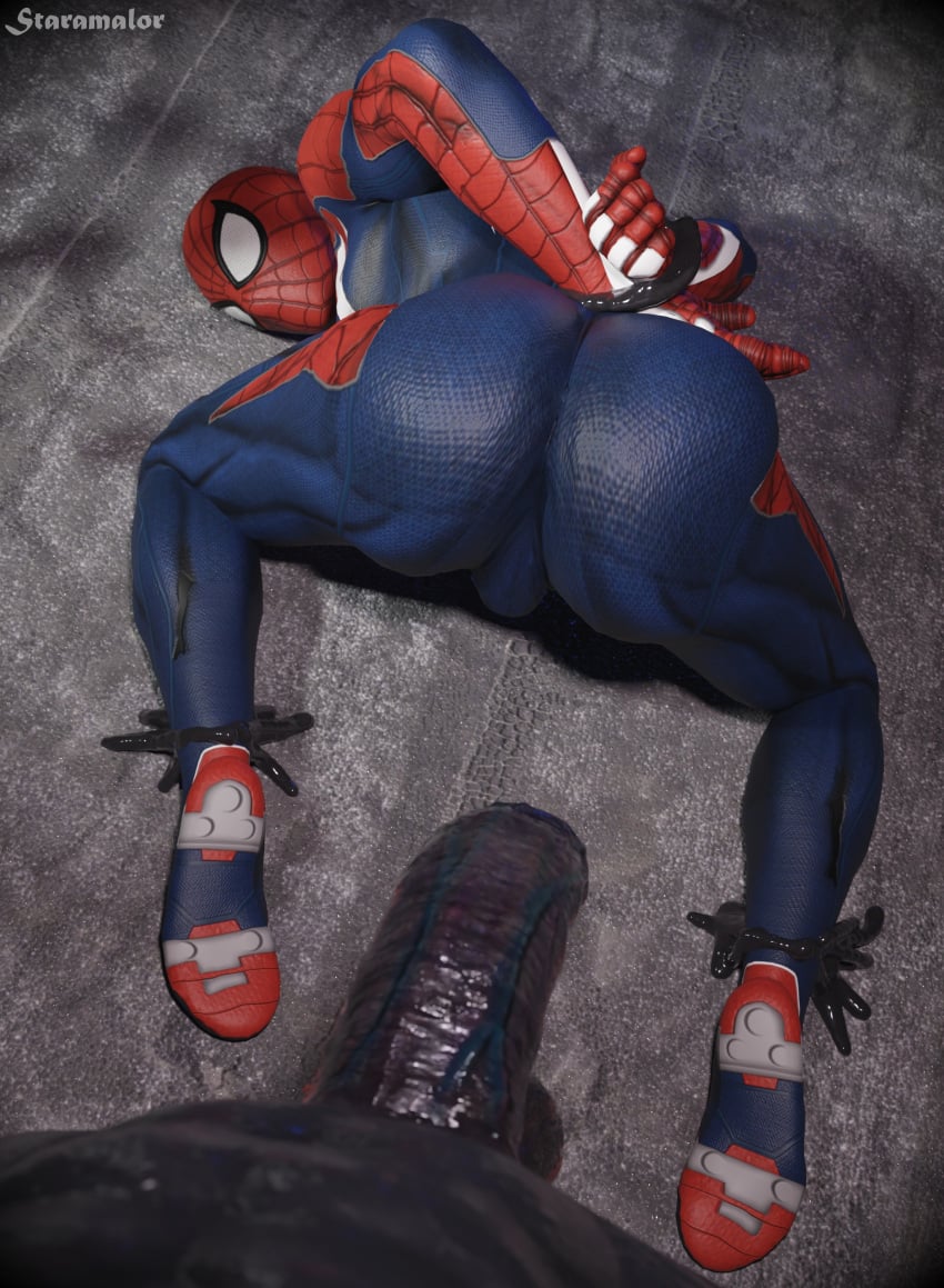 2boys 3d ass bara big_ass big_butt big_penis bulge gay imminent_anal imminent_rape imminent_sex insomniac_games male male/male male_only marvel marvel_comics muscular_male no_visible_face penis peter_parker spider-man spider-man_(ps4) spider-man_(series) spider-man_2_(ps5) staramalor symbiote uncensored venom_(marvel) yaoi