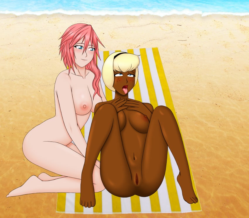 2girls ahe_gao anoneysnufftan applying_sunscreen archie_comics asphyxiation aurastudio beach blonde_hair blue_eyes blush blush blushing_profusely breasts dark-skinned_female dark_skin eclair_farron embarrassed embarrassed_nude_female eyes_rolling_back female female_only final_fantasy final_fantasy_xiii freckles hairband humiliation imminent_death killer_lotion lotion mascara_tears massage mind_break murder nipples nude oil oiled orgasm peril punishment pussy red_hair rubbing sabrina_spellman sabrina_the_teenage_witch sand shiny_skin short_hair snuff suffocation summer sunbathing sunscreen tan tanned tanned_female tanned_skin tongue_out towel