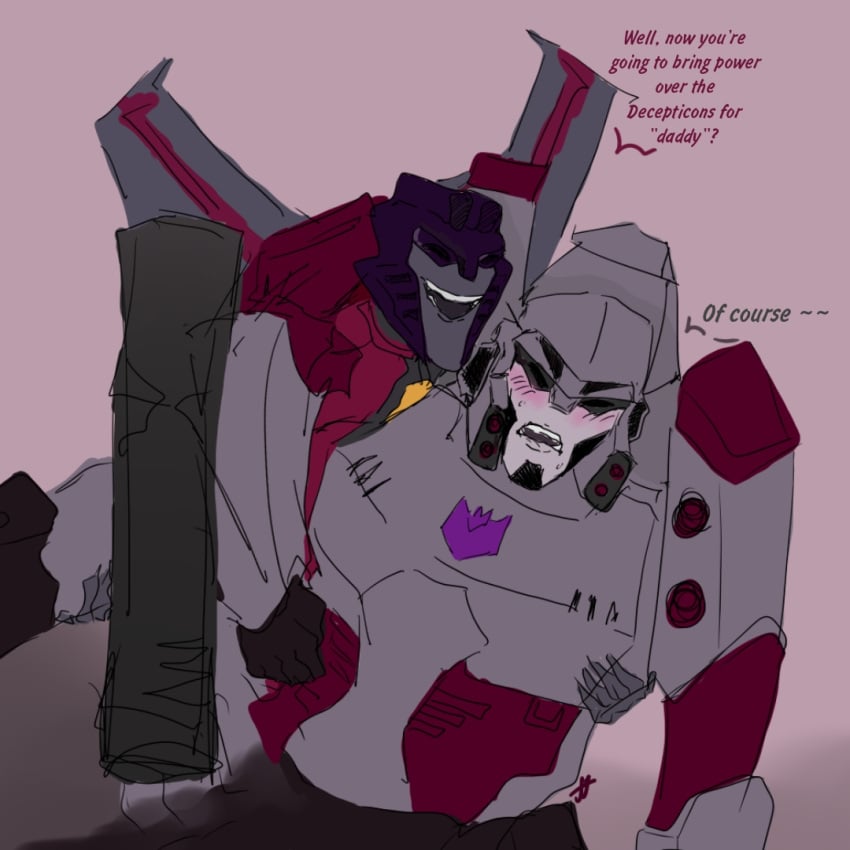 gay megatron starscream transformers transformers_animated