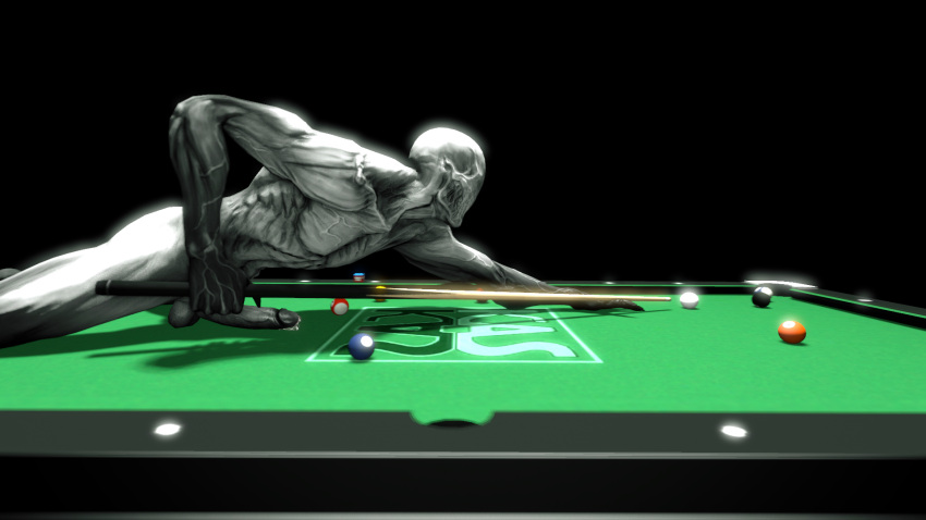 big_penis billiard_ball billiard_table cksks cue_ball cue_stick erection male male_only monster muscular muscular_male non-human outlast penis pool_table simple_background solo walrider