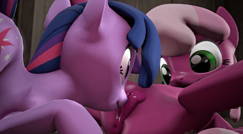 3d animal animated cheerilee_(mlp) cunnilingus female fishimira friendship_is_magic my_little_pony oral pussy sex source_filmmaker twilight_sparkle_(mlp) vaginal_penetration yuri